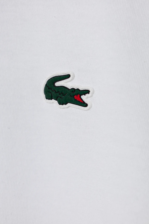 Odzież Lacoste T-shirt męski bawełniany TH7618 beżowy