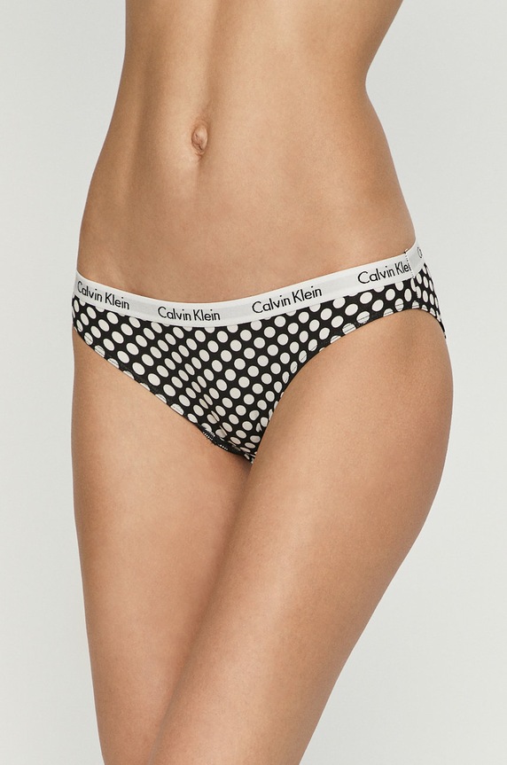 Calvin Klein Underwear - Figi (3-pack) 000QD3588E niebieski AA00