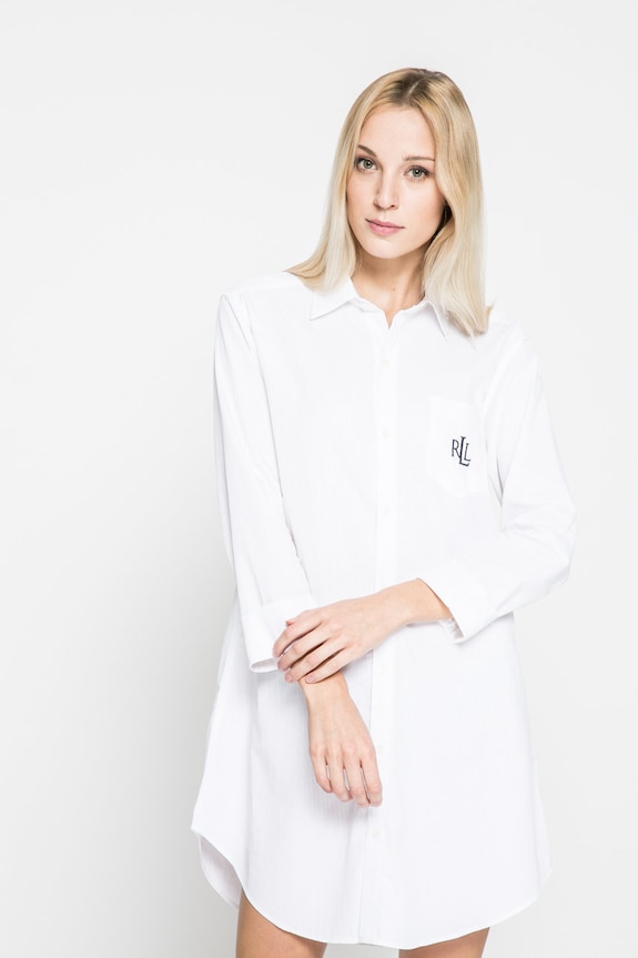 Lauren Ralph Lauren - Koszula nocna biały I8131326
