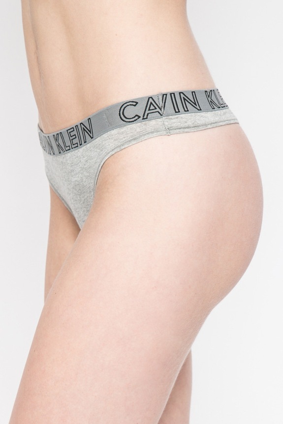 Calvin Klein Underwear - Stringi 000QD3636E szary AA00