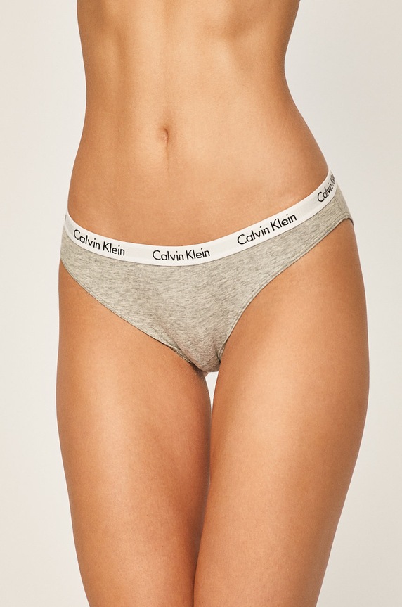 Calvin Klein Underwear - Nohavičky jednofarebný sivá 0000D1618E