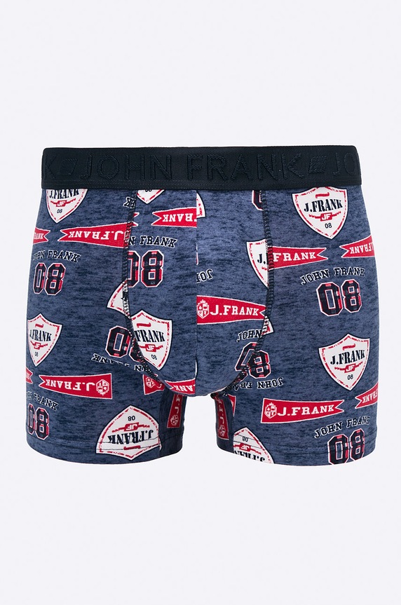 John Frank - Boxeralsó (3 db) sima többszínű JF3BCA01