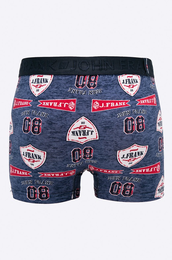 John Frank - Boxeralsó (3 db) többszínű JF3BCA01
