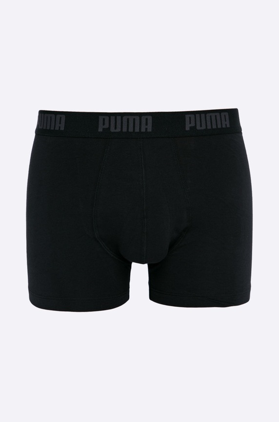 Puma - Bokserki (2-pack) 88886958 dzianina czarny 88886958