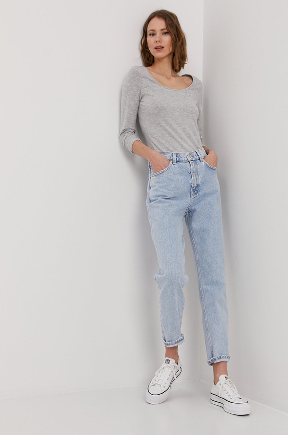 Blúzka Vero Moda 10152908 sivá AA00