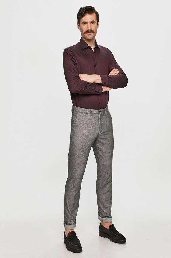 Oblečenie Selected Homme - Košeľa 16058640 fialová