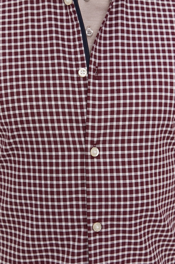 Selected Homme - Košeľa 16058640 burgundské AA00