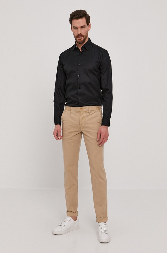 Odzież Selected Homme - Koszula 16058640 czarny