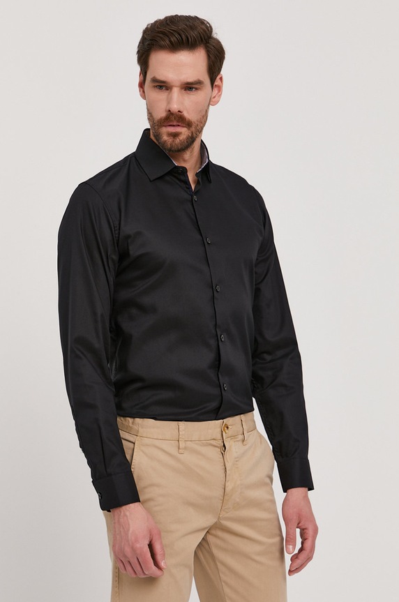 Selected Homme - Koszula 16058640 czarny