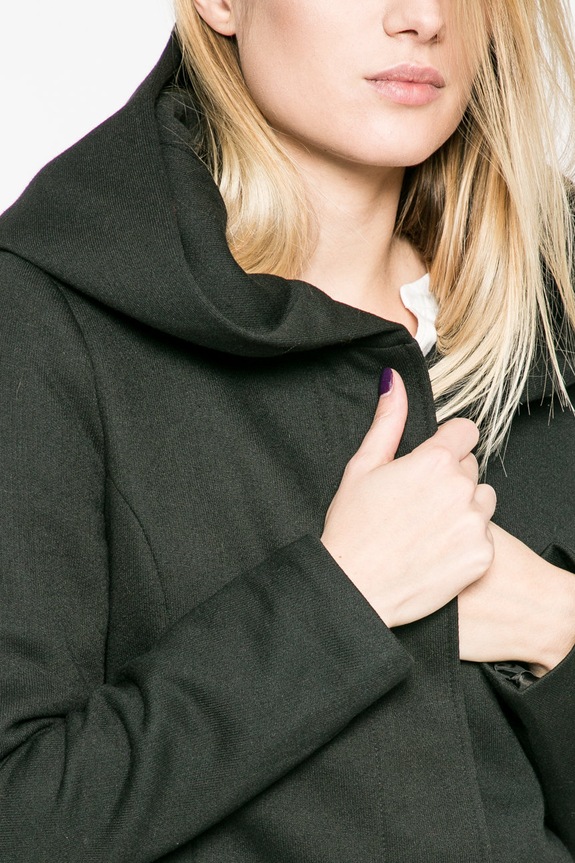 Only - Płaszcz czarny 15142911