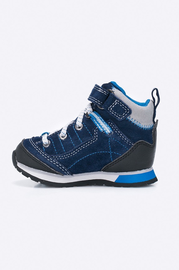 Chlapec Timberland - Detské topánky Graffin Park Mid A1LQK tmavomodrá