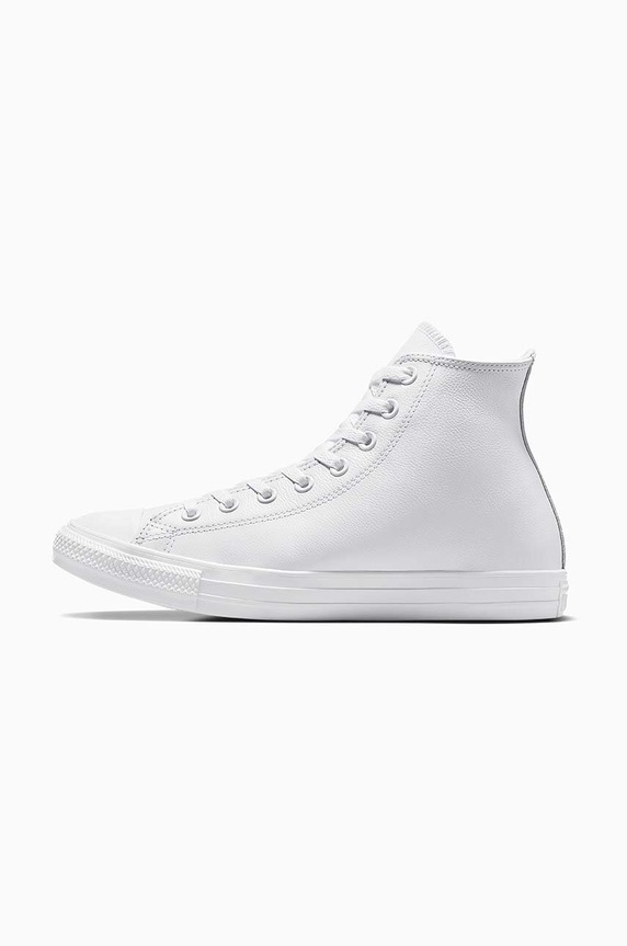 Converse - Πάνινα παπούτσια Chuck Taylor All Star Leather 1T406 λευκό