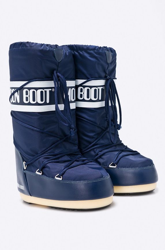 Moon Boot - Śniegowce 14004400.2 granatowy AW17