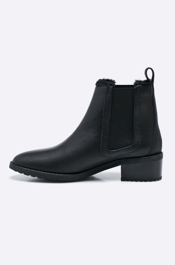 Obuwie Emu Australia - Botki Ellin W11297.BLAK czarny