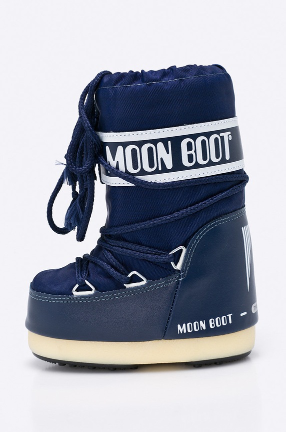 Dziewczynka Moon Boot - Śniegowce dziecięce Original 14004400.2.BLUE granatowy