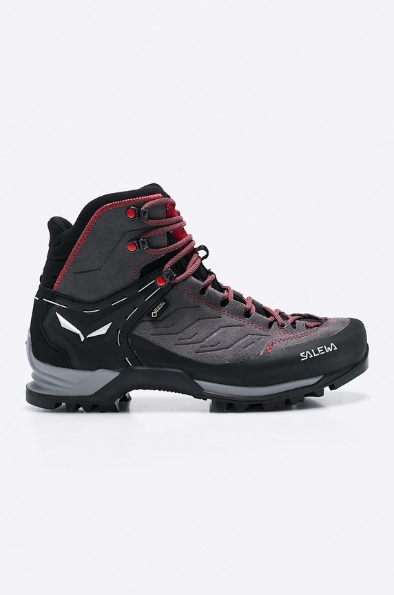 Salewa - Обувки Ms Mtn Trainer Mid Gtx велур сив 63458.4720