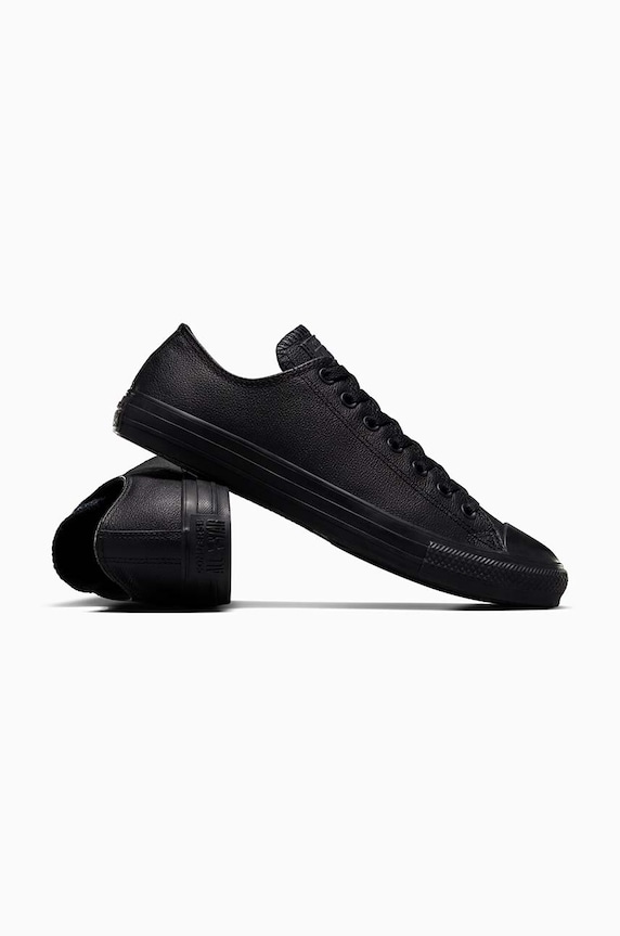 Δερμάτινα ελαφριά παπούτσια Converse μαύρο C135253.M