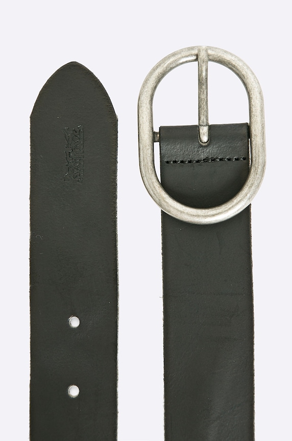 Levi's - Bőr öv Calneva 77135.0760 fekete AA00