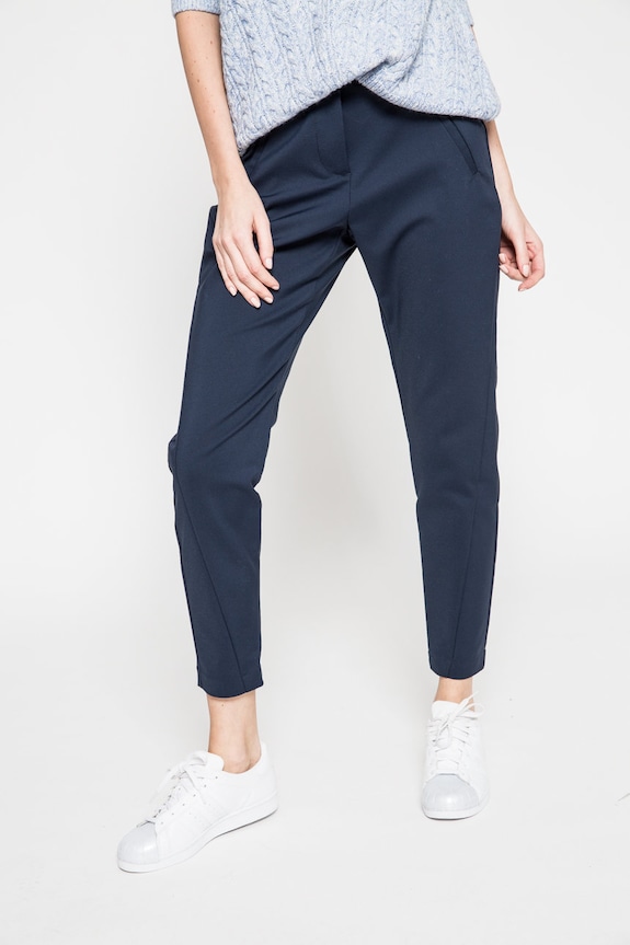 Vero Moda Spodnie tkanina granatowy 10180484