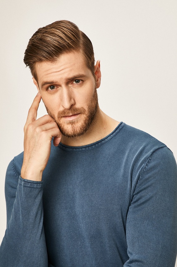 Only & Sons - Sweter niebieski 22006806