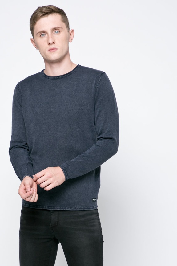Only & Sons - Pulover okrugli mornarsko plava 22006806