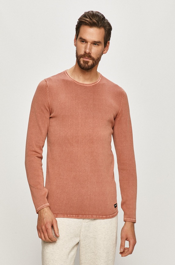 Only & Sons - Pulover okrugli smeđa 22006806
