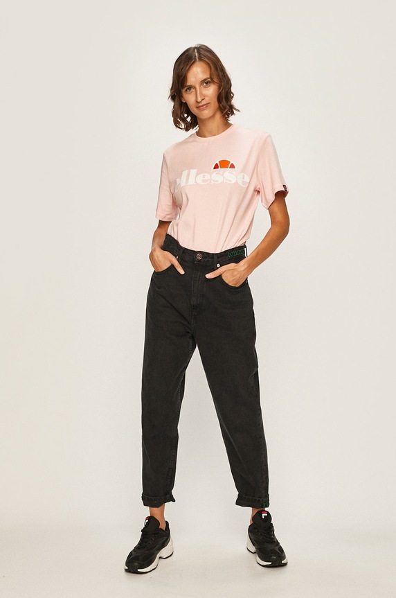 Бавовняна футболка Ellesse SGS03237 рожевий SS23