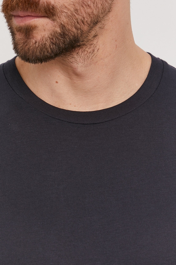 Selected Homme - T-shirt 16057141 granatowy