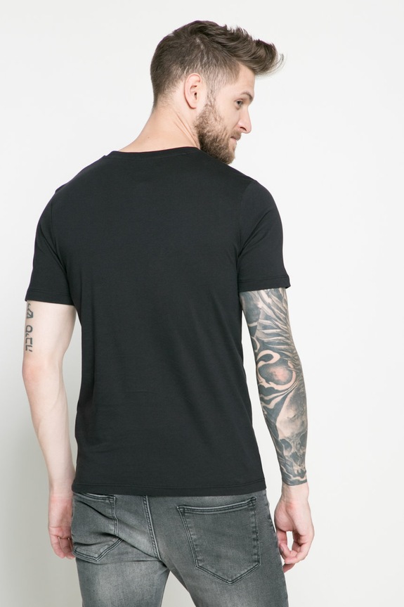 Odzież Selected Homme - T-shirt 16057141 czarny