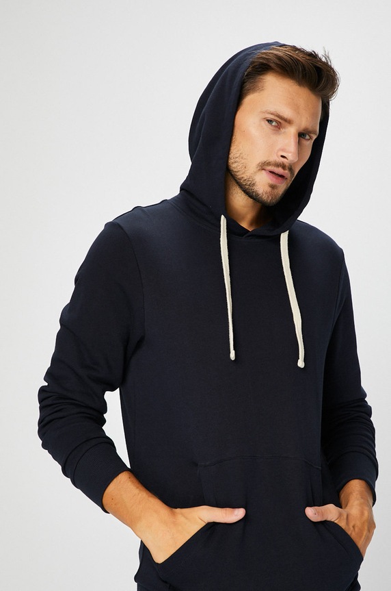 Jack & Jones - Кофта з капюшоном темно-синій 12136885