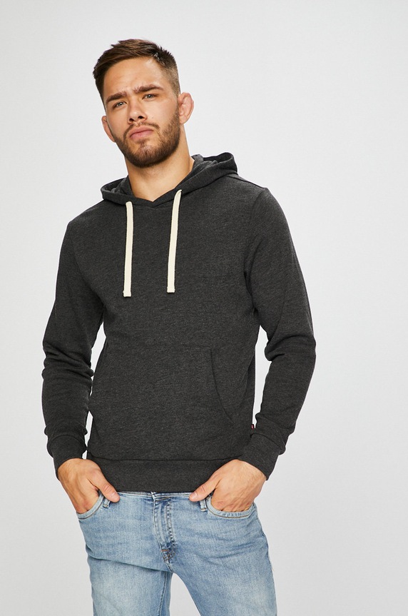 Jack & Jones - Кофта з капюшоном сірий 12136885