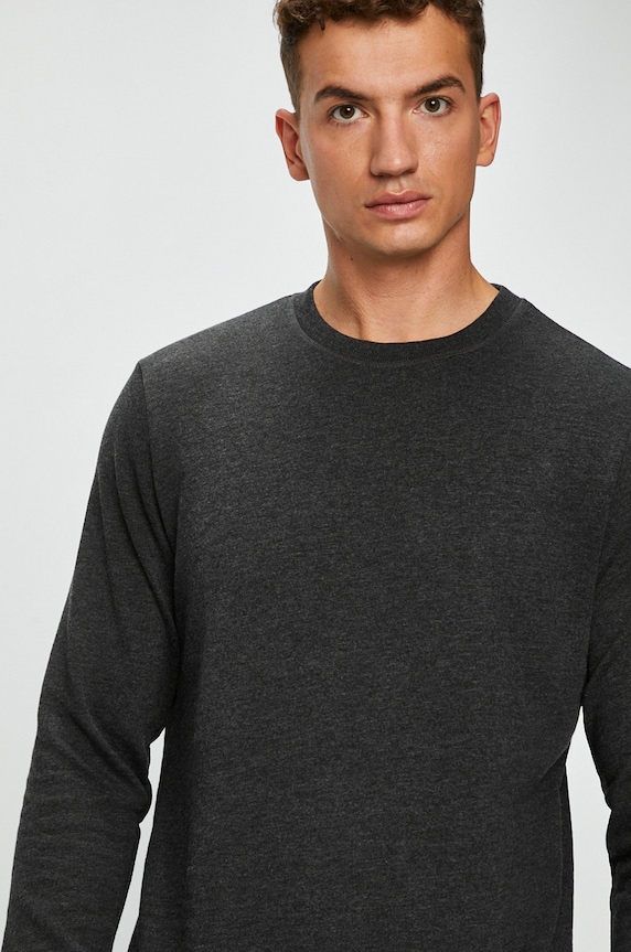 Jack & Jones - Кофта хлопок серый 12136886