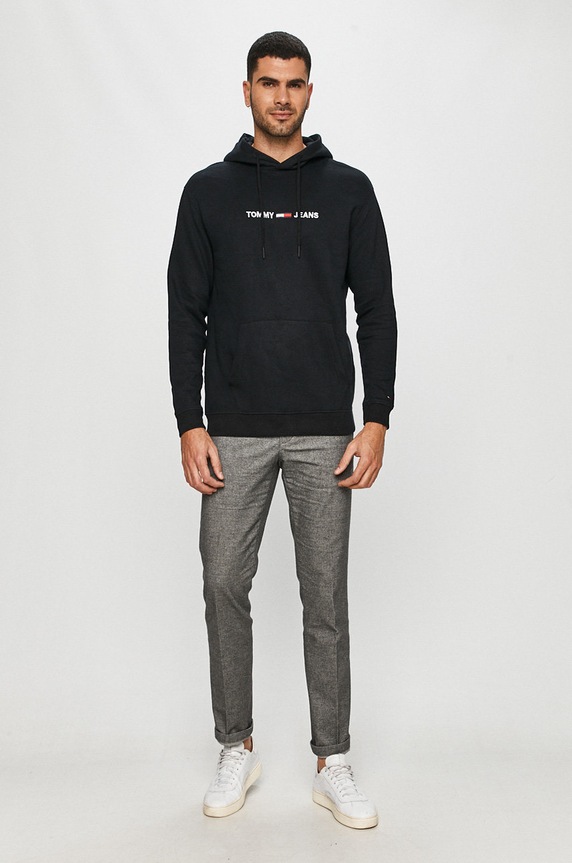 Tommy Jeans - Mikina DM0DM05146 čierna AW18