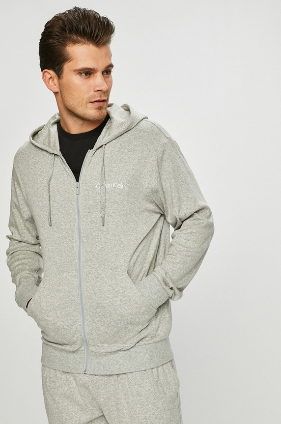 Calvin Klein Underwear - Felső elasztánnal szürke 000NM1542E