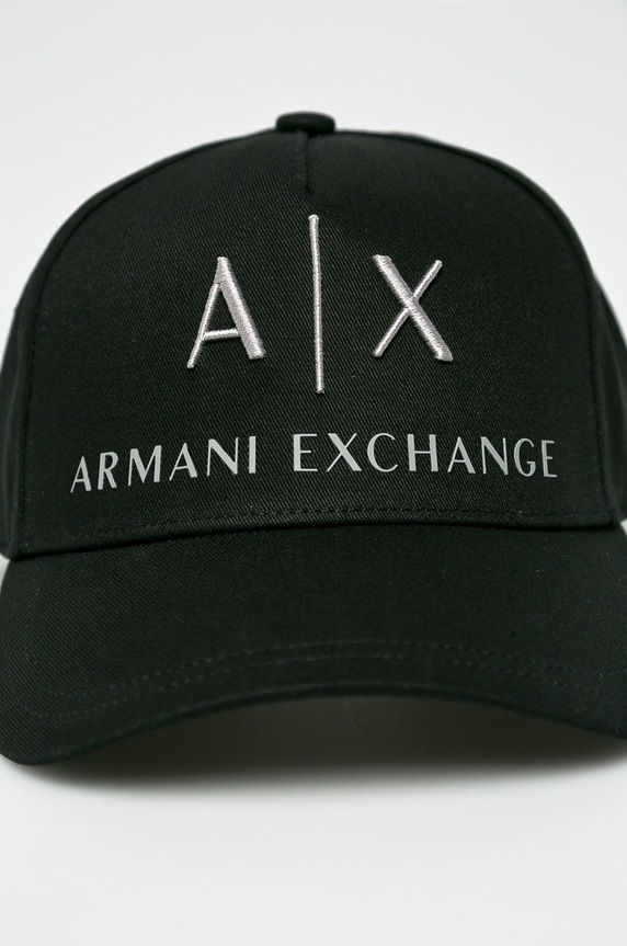 Armani Exchange șapcă 954039.CC513 negru AA00