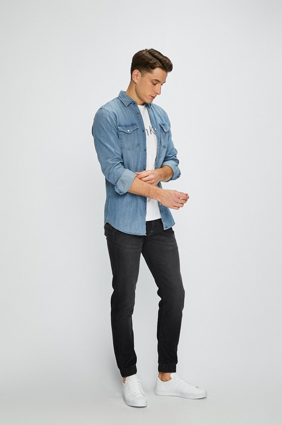 Jack & Jones - Сорочка 12138115 блакитний AA00