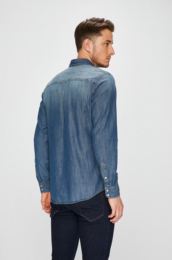 Jack & Jones - Рубашка тёмно-синий 12138115