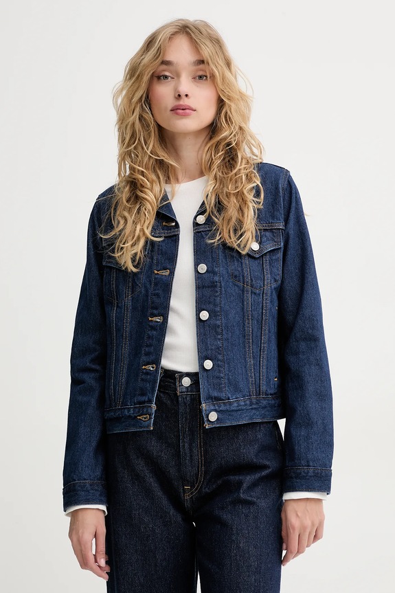 Levi's - Bunda Original Trucker bez kapucne tmavomodrá 29945.0036