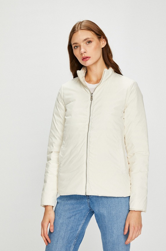 Calvin Klein Jeans - Пухено яке с две лица J20J207785 бежов AW18