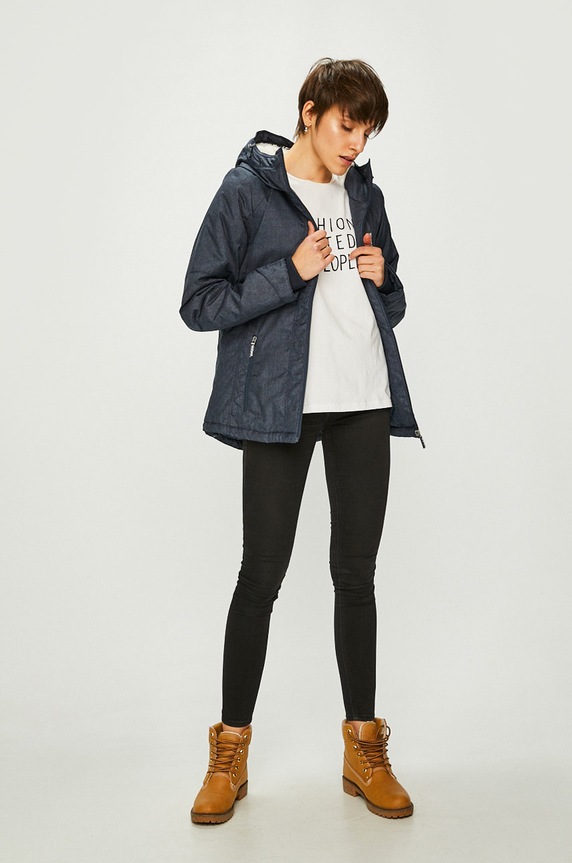 Sublevel - Rövid kabát D5174X44400A4 sötétkék AW18