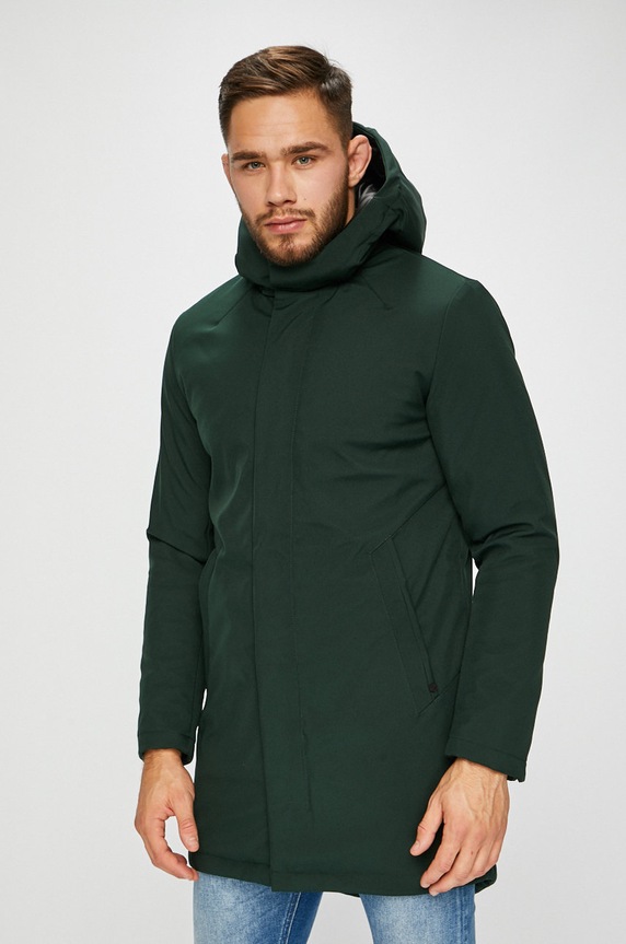 Premium by Jack&Jones Куртка с капюшоном зелёный 12139850