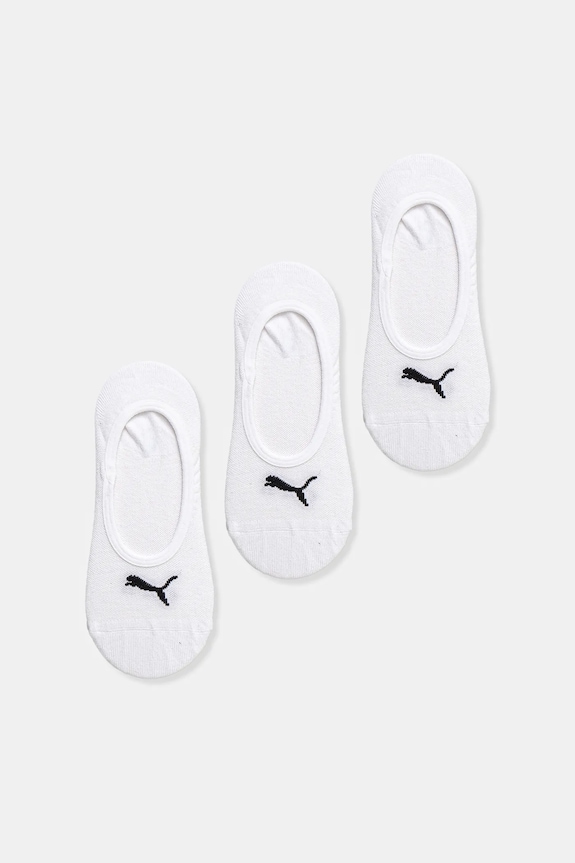 Puma – Skarpetki (3-pack) Footie 3-pack biały 906930