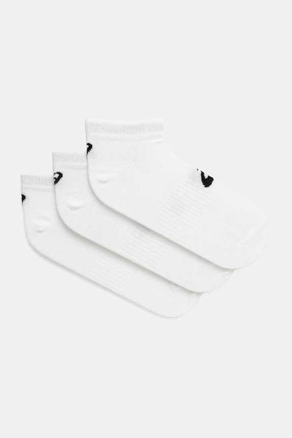 Asics - Κάλτσες (3-pack) κοντές κάλτσες λευκό 155206.D