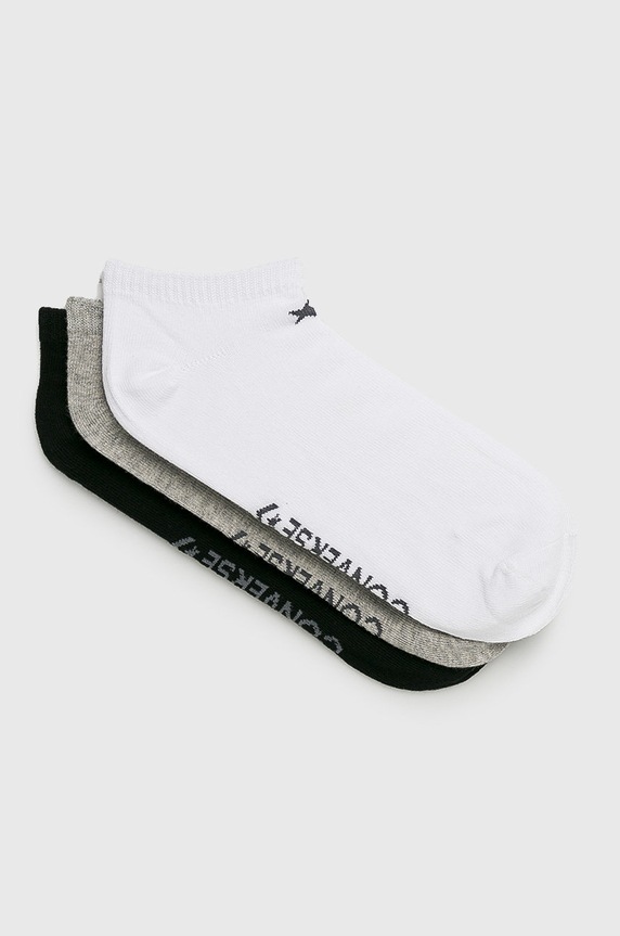 Converse - Ponožky (3-pak) krátke ponožky biela E751A.3012