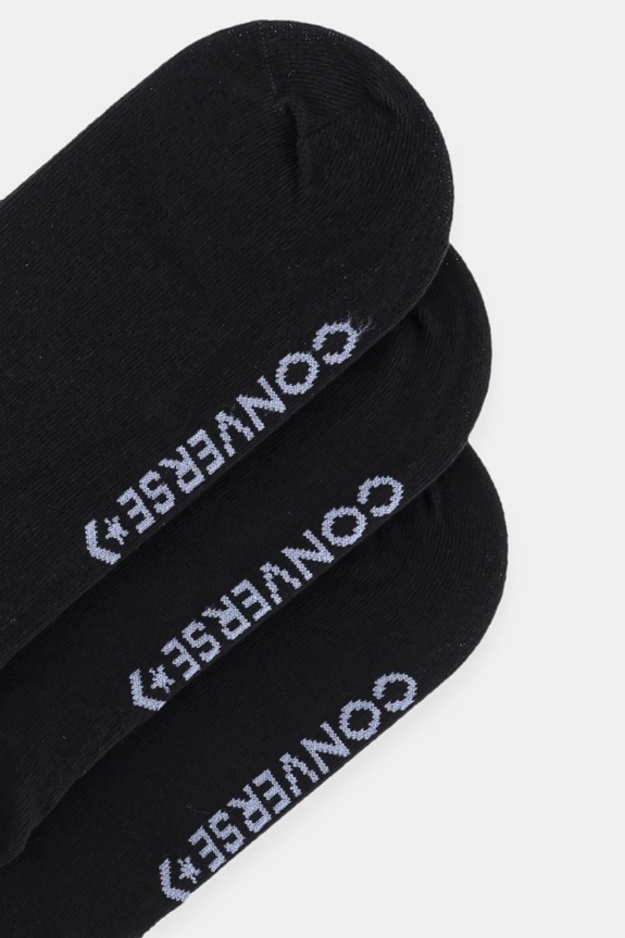 Converse - Skarpetki (3-pack) E751B.3009 czarny AW18