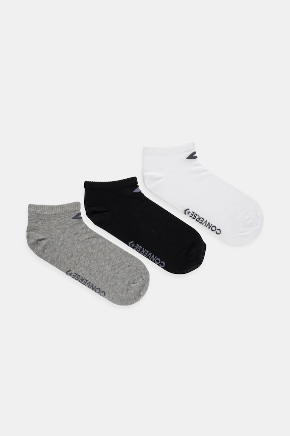 Converse - Κάλτσες (3-pack) κοντές κάλτσες γκρί E747A.3010