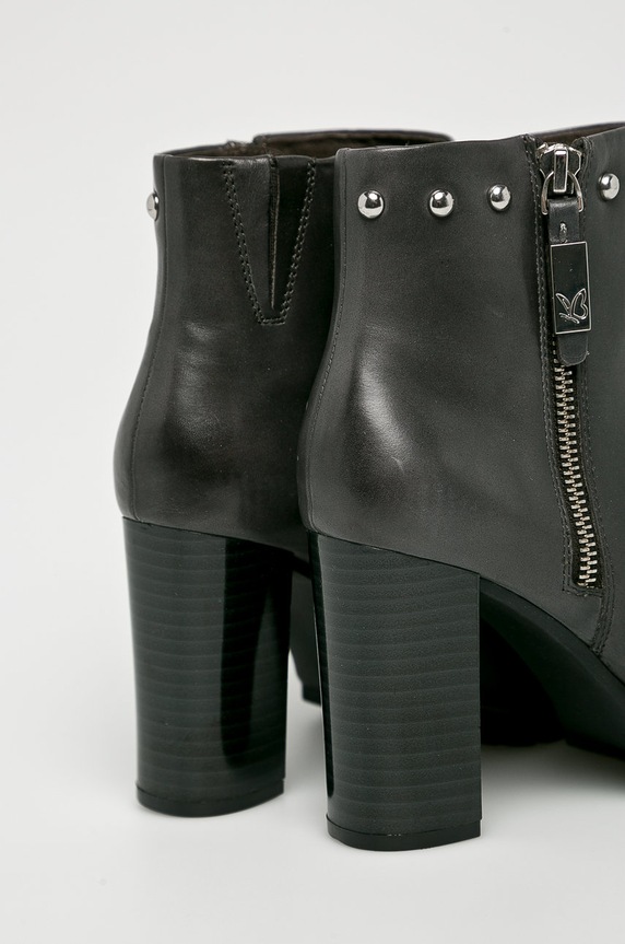 Caprice - Botine gri 9.9.25410.21
