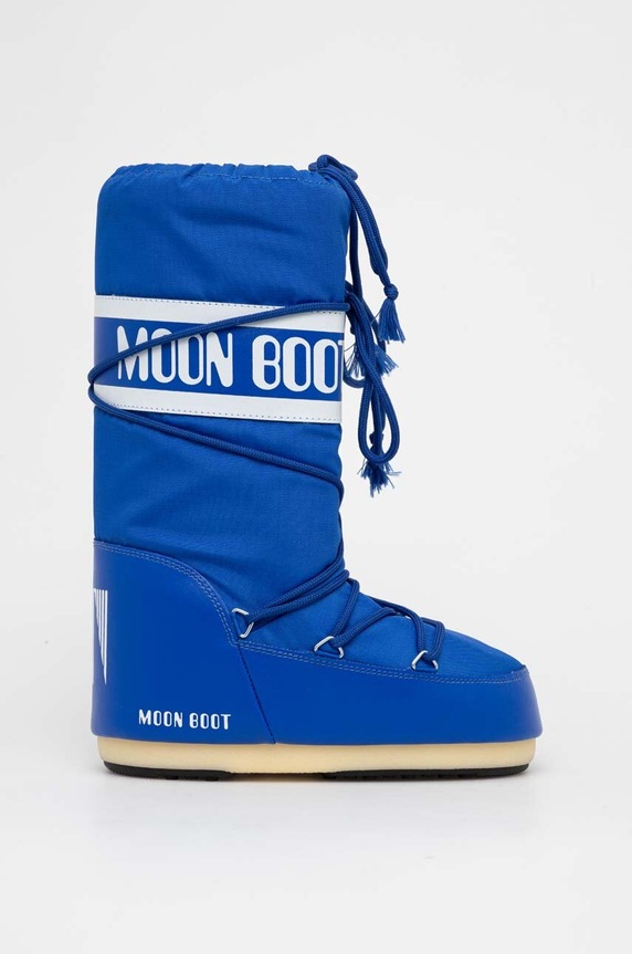 Moon Boot - Śniegowce syntetyczny niebieski 14004400