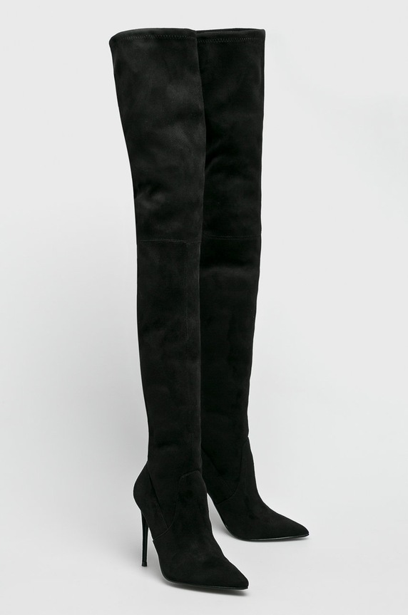 Steve Madden Μπότες Dominique SM11000128 μαύρο AW22