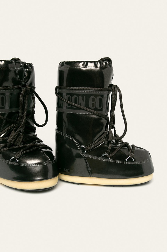 Moon Boot śniegowce dziecięce Vinile Met G 14021400.G czarny AW19